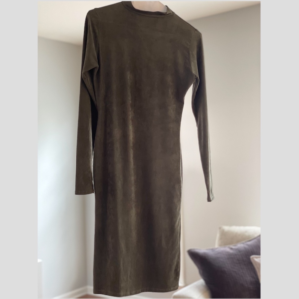 Long Sleeve BodyCon Midi Dress